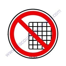 23874 DECAL DO NOT REMOVE GUARDS HAZARD Multiquip WSC55 Series Chemical Spray Cart