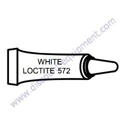 60096 LOCTITE #572 WHITE Multiquip WSC55 Series Chemical Spray Cart