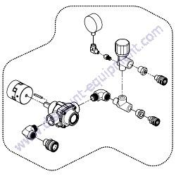 49343 SKID PUMP ASSEMBLY Multiquip WSC55 Series Chemical Spray Cart