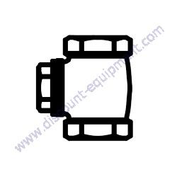 0126004005 CHECK VALVE Multiquip DIS185SSI4F Air Compressor