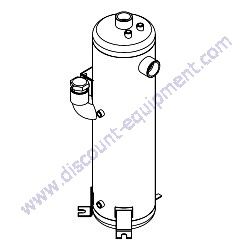 E2624001602 AIR RECEIVER Multiquip DIS185SSI4F Air Compressor