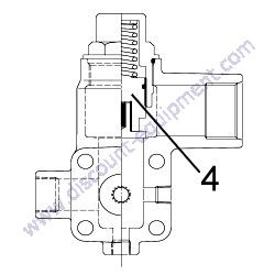 REF #4 - E2631001104 PISTON Multiquip DIS185SSI4F Air Compressor