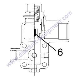 REF #6 - E9201300104 SPRING Multiquip DIS185SSI4F Air Compressor