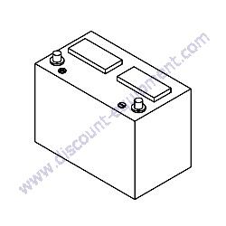 0602221291 BATTERY Multiquip DIS185SSI4F Air Compressor