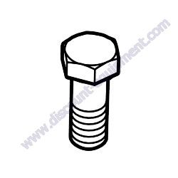 012210035 HEX HEAD BOLT Multiquip DIS185SSI4F Air Compressor