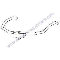 101-01000 HANDLE AND PIVOT Multiquip TB11-Series Walk-Behind Power Buggy