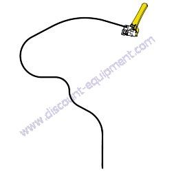75-02000 LEVER CABLE ASSEMBLY DEADMAN Multiquip TB11-Series Walk-Behind Power Buggy