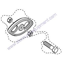 104999255 CHAIN RIDER KIT Multiquip TB11-Series Walk-Behind Power Buggy