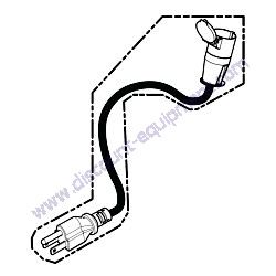 70-0157 POWER CABLE ASSEMBLY Multiquip TB11-Series Walk-Behind Power Buggy