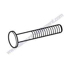7-10050 WHEEL STUD 3/8"X24 UNF Multiquip TB11-Series Walk-Behind Power Buggy