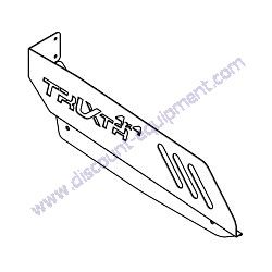 73-1602-B EXTENSION PANEL RIGHT-SIDE Multiquip TB11-Series Walk-Behind Power Buggy