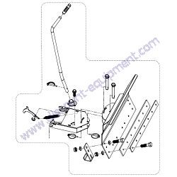 OPTTI0-DIO SNOWPLOW ASSEMBLY Multiquip TB11-Series Walk-Behind Power Buggy