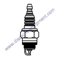 9807956876 SPARK PLUG NKG Multiquip TB11-Series Walk-Behind Power Buggy