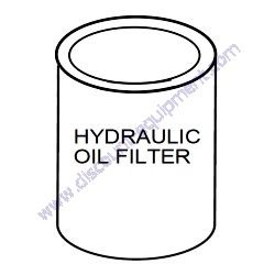 508667 FILTER HYDRAULIC OIL Multiquip WBH-21EFP Power Buggy