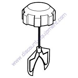 520820 CAP FUEL EPA Multiquip WBH-21EFP Power Buggy