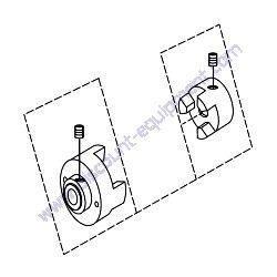 18051 COUPLING ENGINE SHAFT Multiquip WBH-21EF Power Buggy