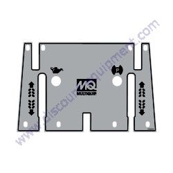 806875 DECAL OVERLAY STEERING Multiquip WTB-16PD Track-Drive Power Buggy