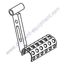 807921 PEDAL DUMP DRIVE FOOT Multiquip WTB-16PD Track-Drive Power Buggy