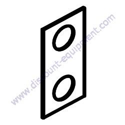 808251 SHIM 0.01" Multiquip WTB-16PD Track-Drive Power Buggy