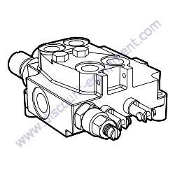 807919 DIRECTIONAL CONTROL VALVE 2-SPOOLS Multiquip WTB-16PD Track-Drive Power Buggy