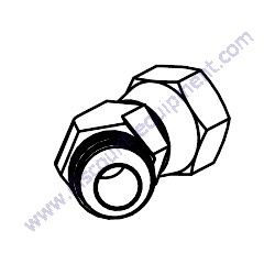 506200 ELBOW 45 DEGREE 8V6X-S Multiquip WTB-16PD Track-Drive Power Buggy