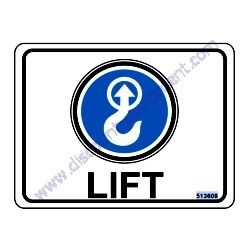 513608 DECAL LIFTING HOOK Multiquip WTB-16 Track-Drive Power Buggy