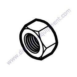 492558 JAM NUT 3/4" Multiquip WTB-16 Track-Drive Power Buggy
