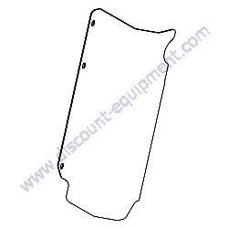 807076 COVER MUFFLER Multiquip WTB-16 Track-Drive Power Buggy
