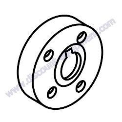 803281 HUB DRIVE Multiquip WBH-16EAWD Series Power Buggy