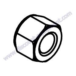 492527 NUT HEX 1/2"-20 Multiquip WBH-16 Series Power Buggy