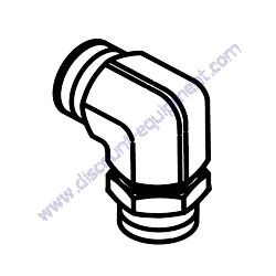 3322 ADAPTER ELBOW Multiquip WBH-16 Series Power Buggy