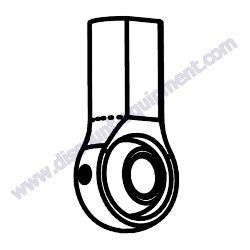 18183 ROD-END THROTTLE CABLE Multiquip WBH-16 Series Power Buggy