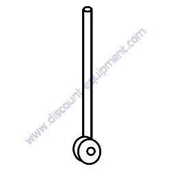 18198 ROD TUB PROP Multiquip WBH-16 Series Power Buggy