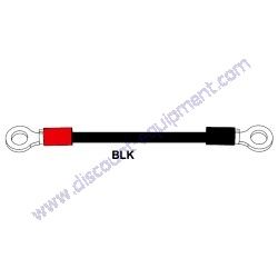 70-6509 JUMPER CABLE 1.31 FT BLK Multiquip TB12-Series Power Buggy