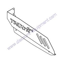 73-3705GG EXTENSION PANEL RIGHT-SIDE POLY TUB Multiquip TB12-Series Power Buggy