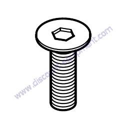 7-10035 SCREW COUNTERSUNK M10 X 35 Multiquip TB12-Series Power Buggy