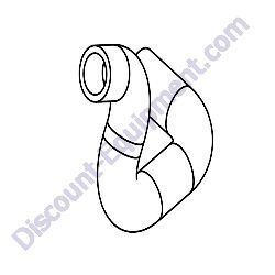 12350 Hose Radiator Lower Kubota Generac Magnum MLT5060KV-MLT5080KV Light Tower
