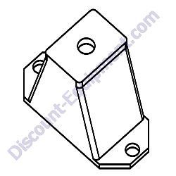 15241 Isolator rubber 80-200lbs 2 in. wide Generac Magnum MLT4060MV Light Tower