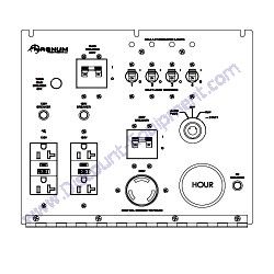 13884 Assembly control panel Generac Magnum MLT4080KV Light Tower