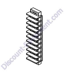 14203 Block Terminal 10 pos. 30A 600V Generac Magnum MLT4060MV-MLT4060KV-MLT4080KV Light Tower
