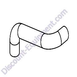 32383SRV (32383) Hose radiator upper Generac Magnum MLT4060MV Light Tower