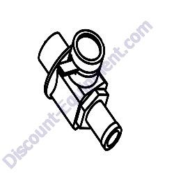 60774 Valve Drain w/Nipple Generac Magnum MLT4060MV-MLT4060KV-MLT4080KV Light Tower