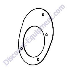 13376 Bracket socket end plate Generac Magnum MLT4060MV-MLT4060KV-MLT4080KV Light Tower