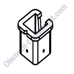 32409 Shim 2x2 tube Generac Magnum MLT4060MV-MLT4060KV-MLT4080KV Light Tower