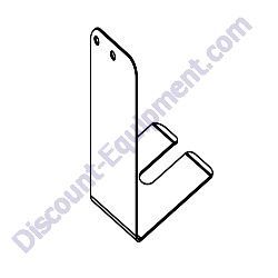 22419B Bracket support overflow jug black Generac Magnum MLT3060MV-MLT3060KV-MLT3080KV Light Tower