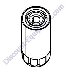 A0000630827 (10775) Element Oil Filter Kubota Generac Magnum MLT3060KV-MLT3080KV Light Tower