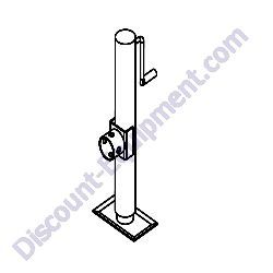 13050 (11978) Jack side wind Generac Magnum MLT3060MV-MLT3060KV-MLT3080KV Light Tower