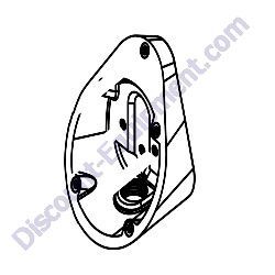 13374 Support housing/trunnion w/out cord Generac Magnum MLT3060MV-MLT3060KV-MLT3080KV Light Tower