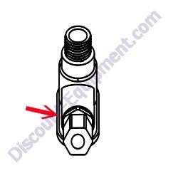 13387 Connector weathertight .500 Generac Magnum MLT3060MV-MLT3060KV-MLT3080KV Light Tower