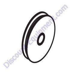 32524 Sheave 2.50 in. Generac Magnum MLT3060MV-MLT3060KV-MLT3080KV Light Tower